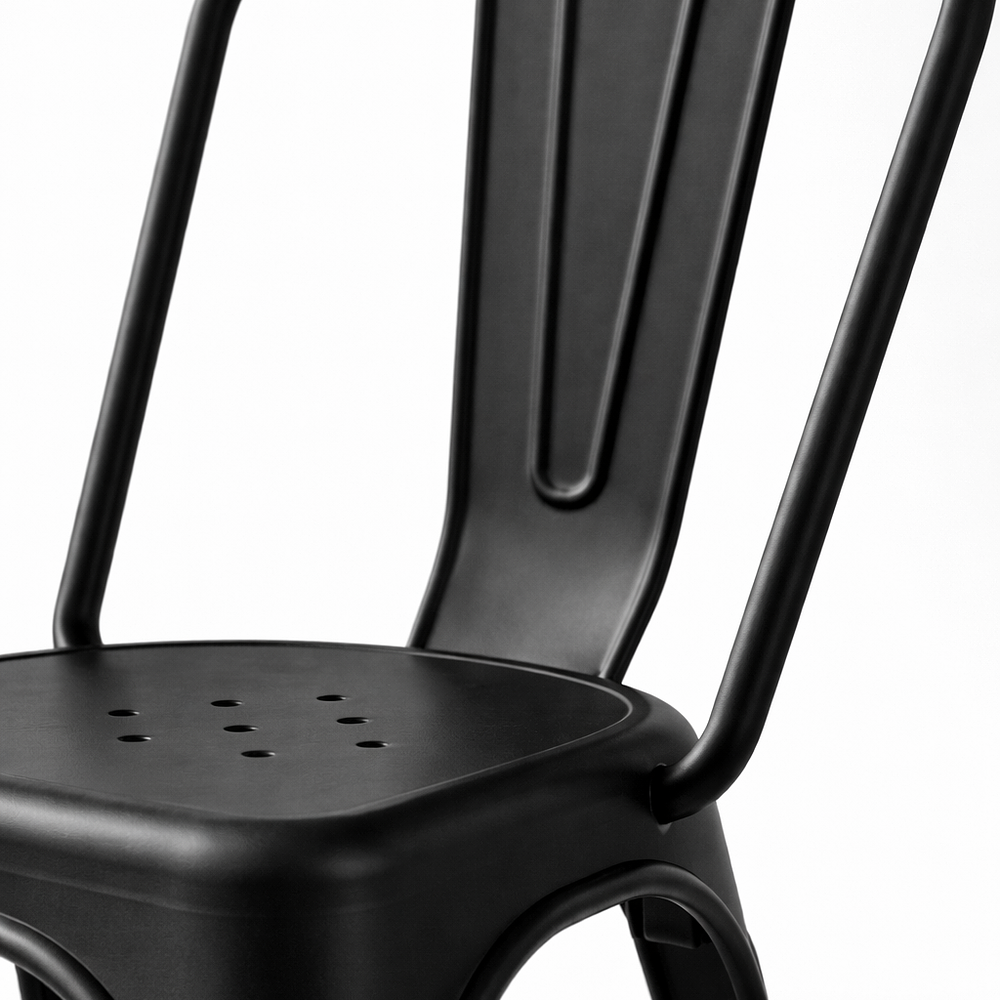 Silla Tolix Basic (Polipropileno Monobloque) 4