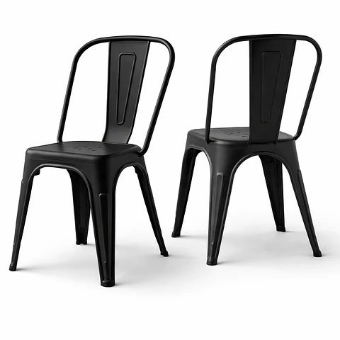 Pack de 2 Sillas Tolix Basic (Polipropileno Monobloque)