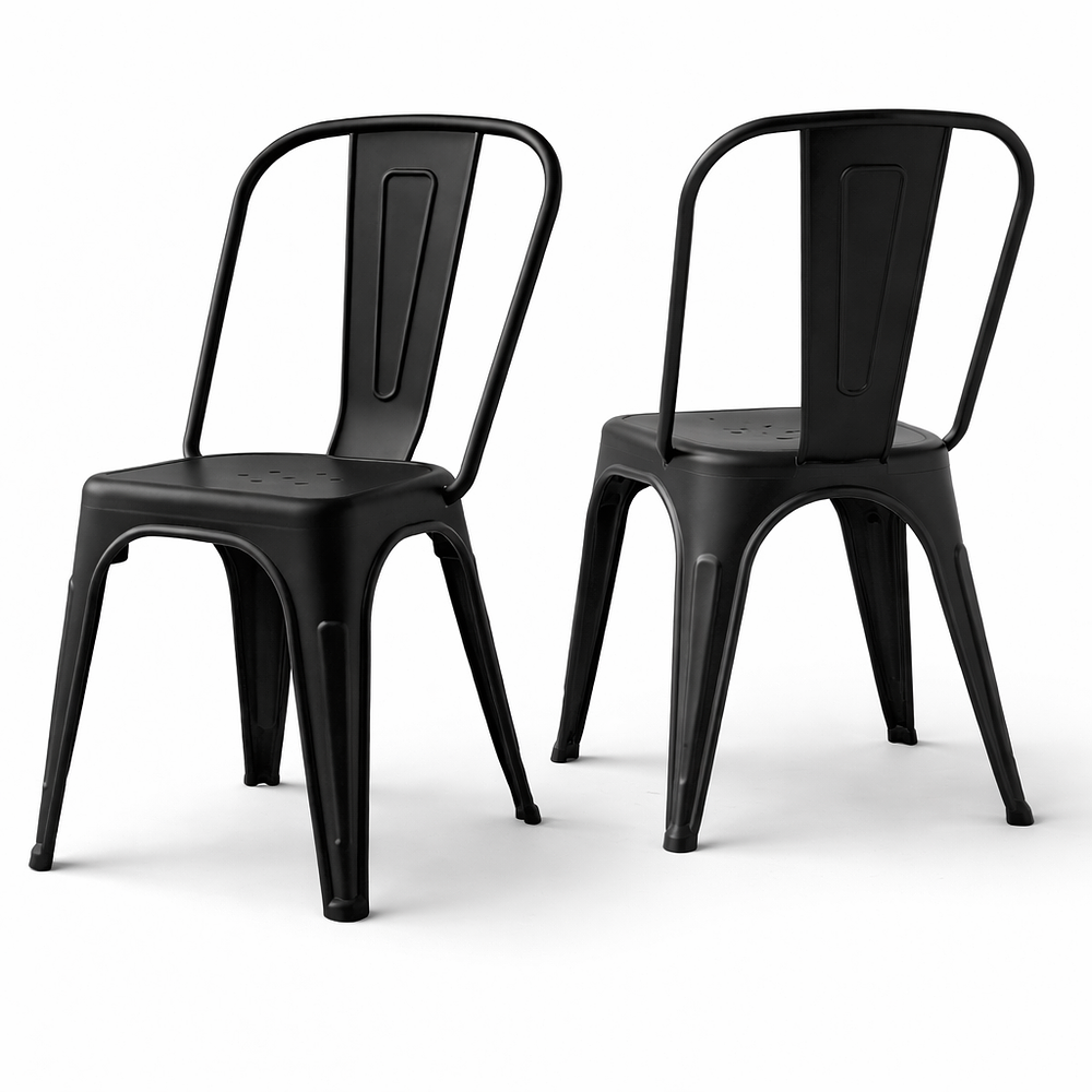 Pack de 2 Sillas Tolix Basic (Polipropileno Monobloque) 1