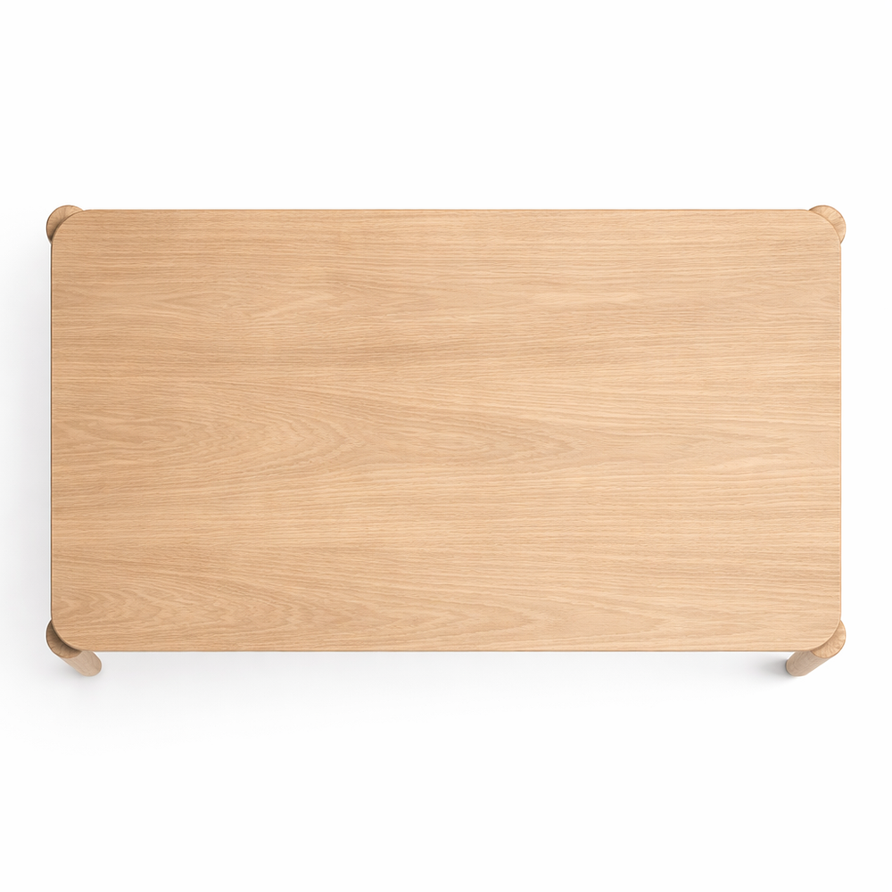 Mesa Atlas Rectangular de Madera 150x90cm 2