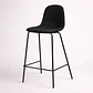 Taburete Eames de Lino Base Negro 66cm - Miniatura 2