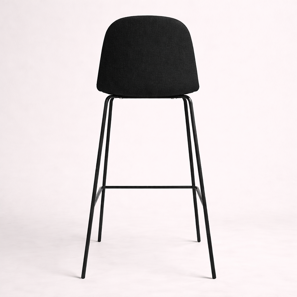 Taburete Eames de Lino Base Negro 66cm 4