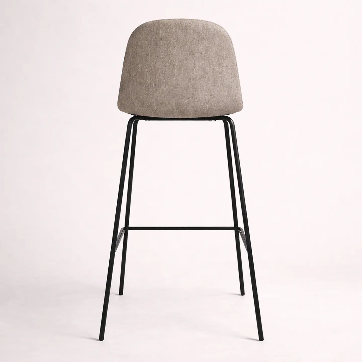 Taburete Eames de Lino Base Negro 66cm 3