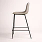 Taburete Eames de Lino Base Negro 66cm - Miniatura 5