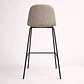 Pack de 2 Taburetes Eames de Lino Base Negra 66cm - Miniatura 6