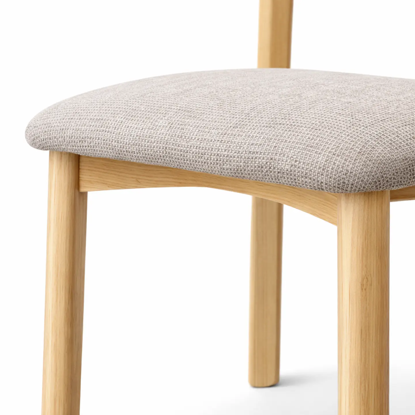 Silla Yuan de Madera Tapiz de Lino 4
