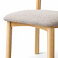 Pack de 2 Sillas Yuan de Madera Tapiz de Lino - Miniatura 3