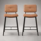 Pack de 2 Taburetes Vintage Industriales 65cm - Miniatura 1