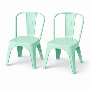 Pack de 2 Sillas Tolix Basic Infantil 