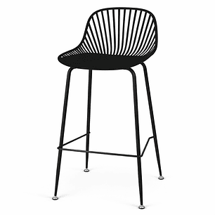 Taburete Tropea Negro 66cm 