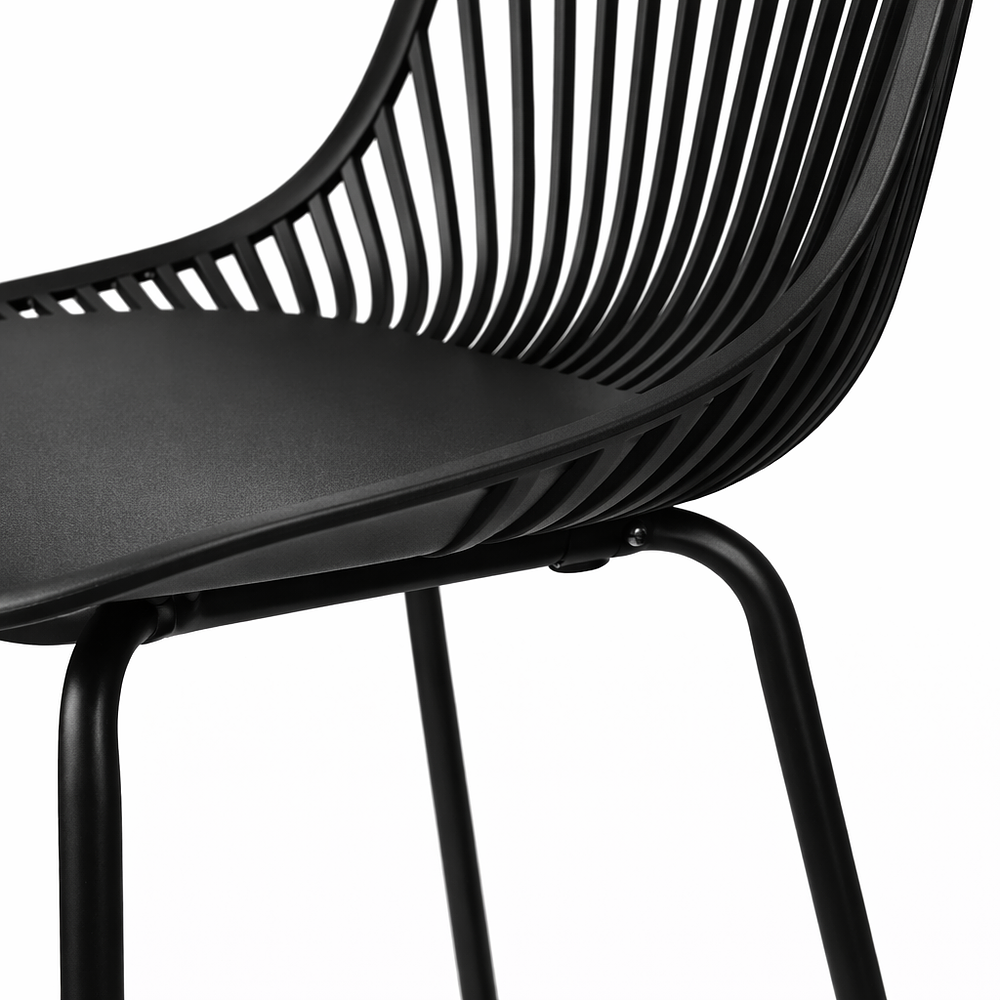 Taburete Tropea Negro 66cm  4