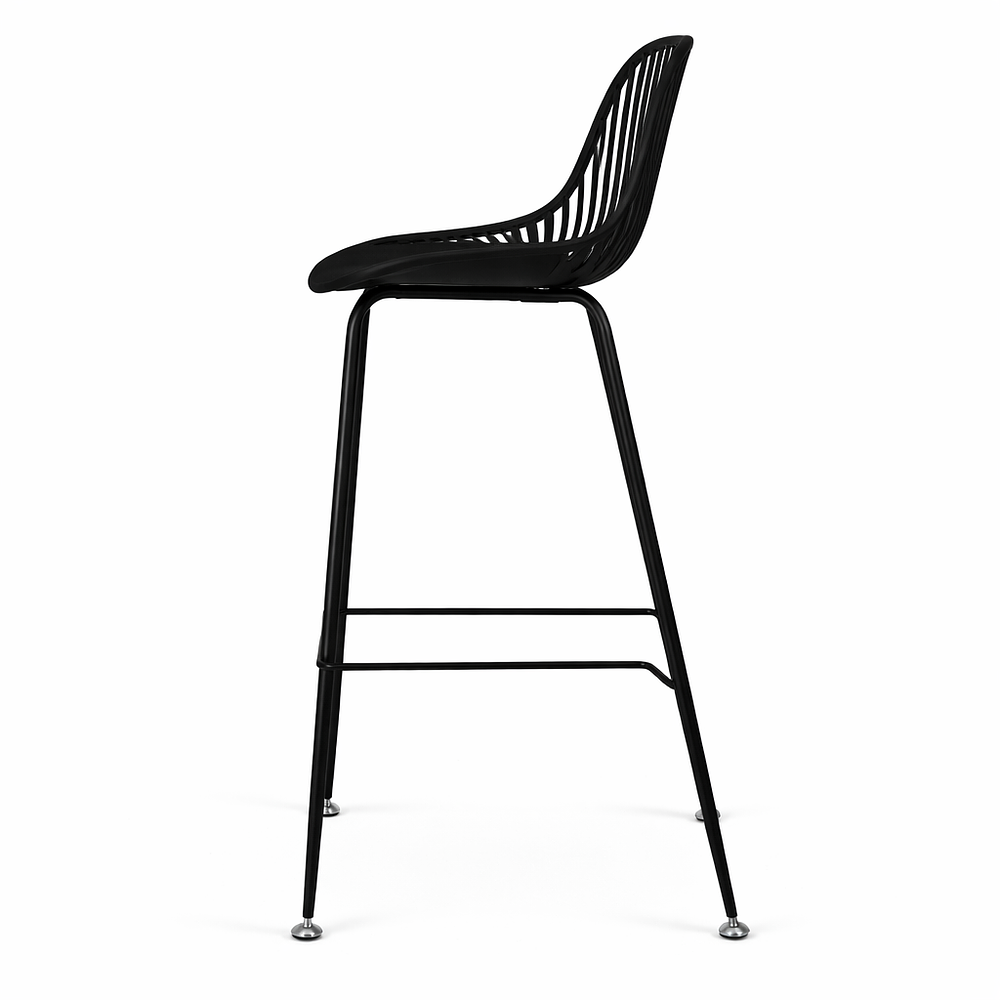 Pack de 2 Taburetes Tropea Negro 66cm 3