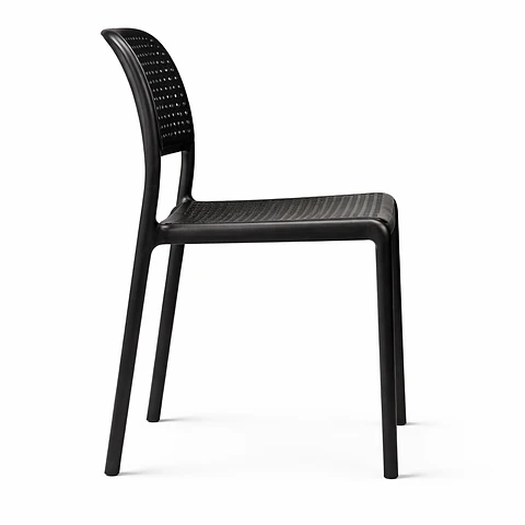 Silla Hoffman Negro Enrejada