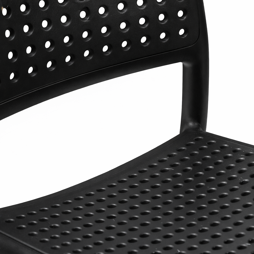 Silla Hoffman Negro Enrejada 4