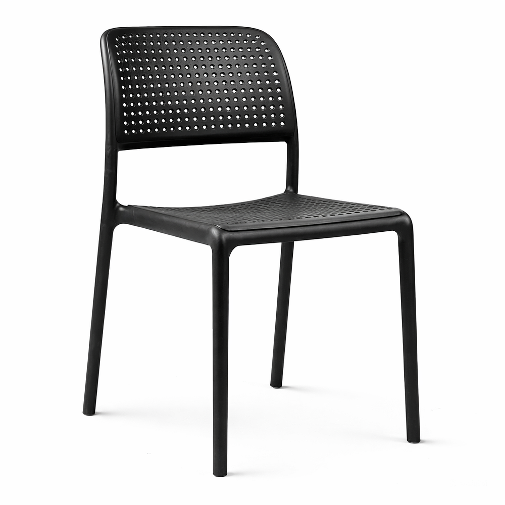 Silla Hoffman Negro Enrejada 1