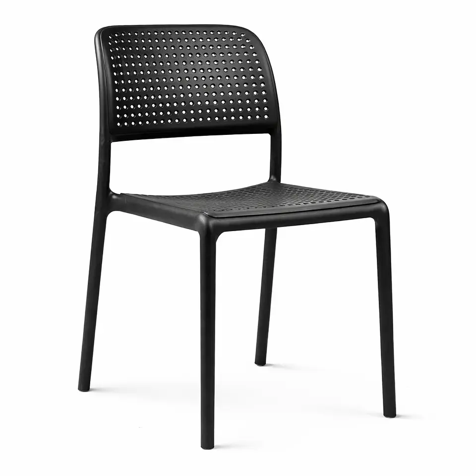 Silla Hoffman Negro Enrejada 1
