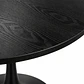 Mesa Tulip Redonda 100cm de Madera Negro - Miniatura 2