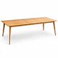 Mesa Extensible Rectangular 2 en 1 - 160cm-200cm x 90cm Natural  - Miniatura 6