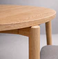 Mesa Atlas Redonda de Madera 100cm - Miniatura 5