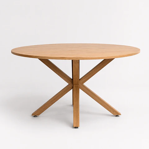 Mesa Redonda de Madera Ohmioh 100cm & 120cm