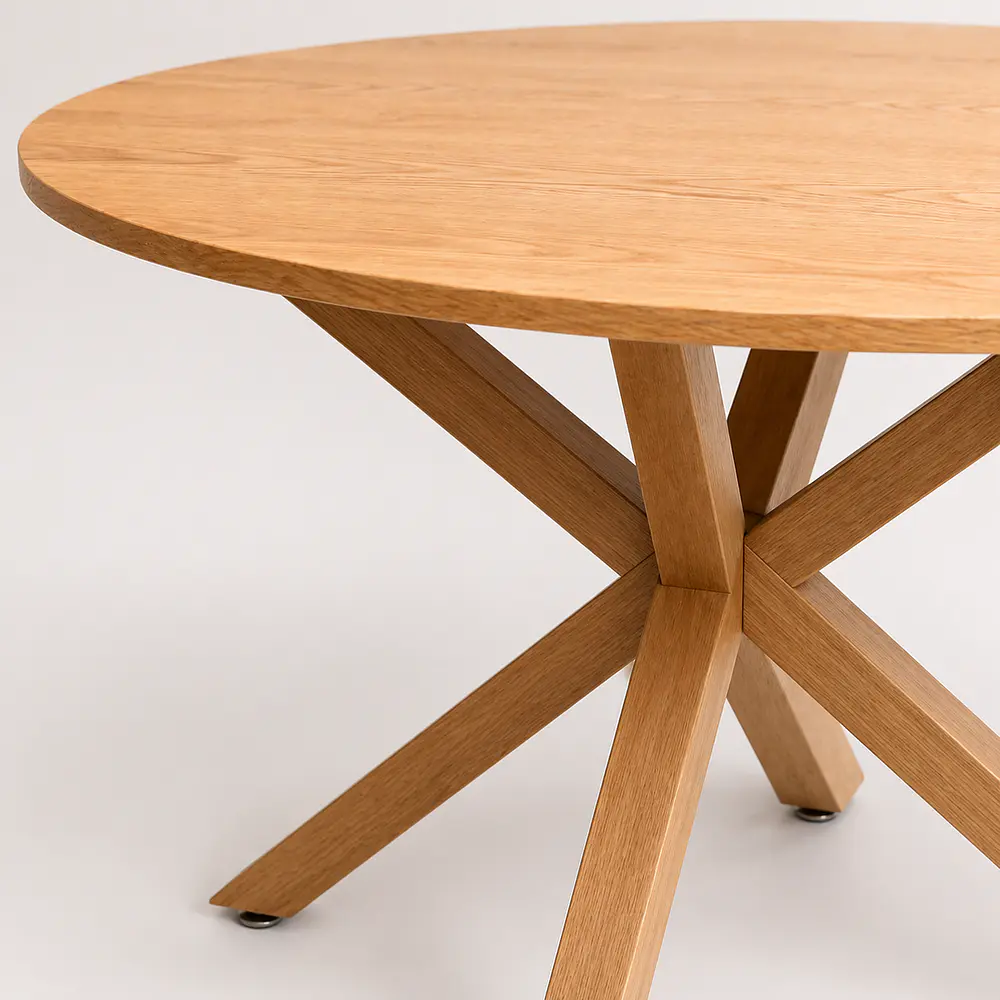 Mesa Redonda de Madera Ohmioh 100cm & 120cm 3