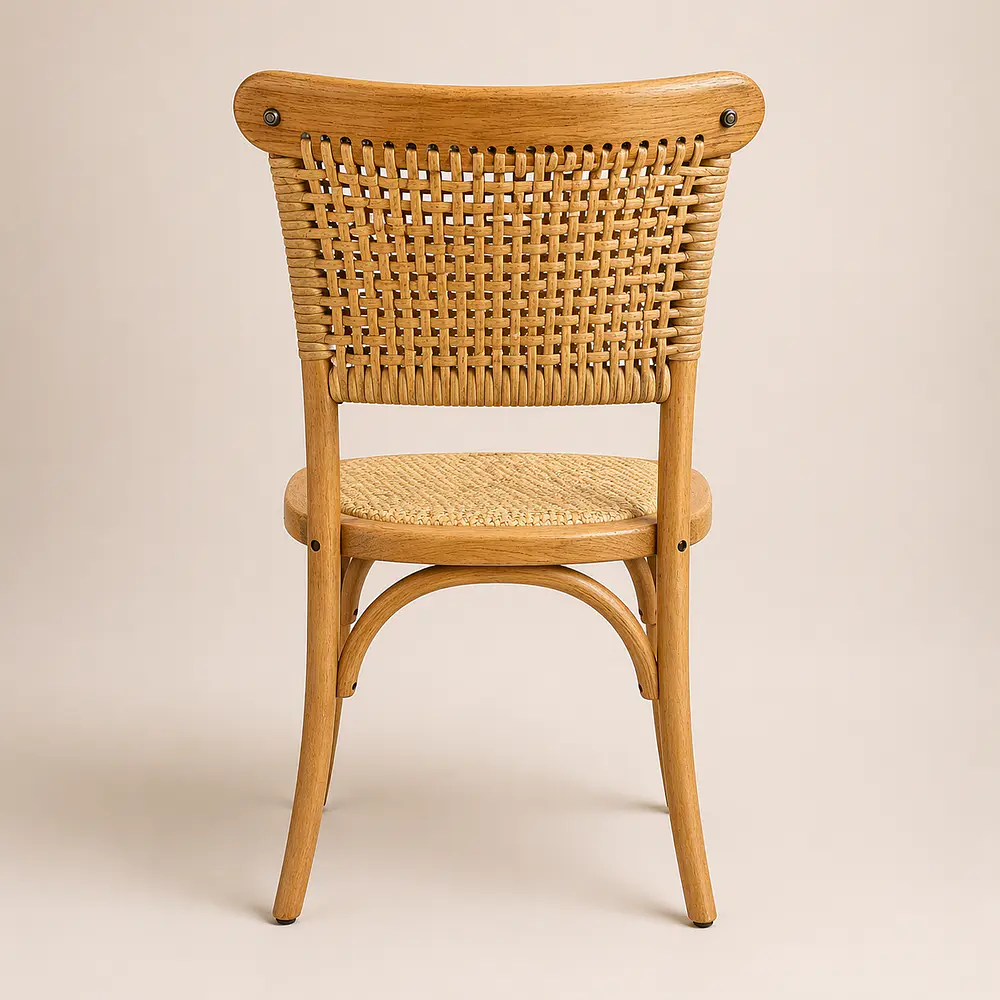 Silla Toscana Respaldo Ratan  3