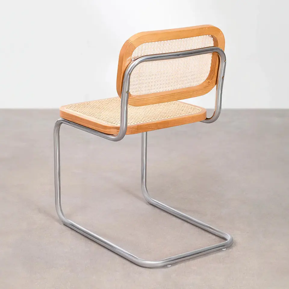 Juego de Comedor Mesa Extensible 2 en 1 (160x90cm a 200x90cm) + Sillas Breuer Top 6