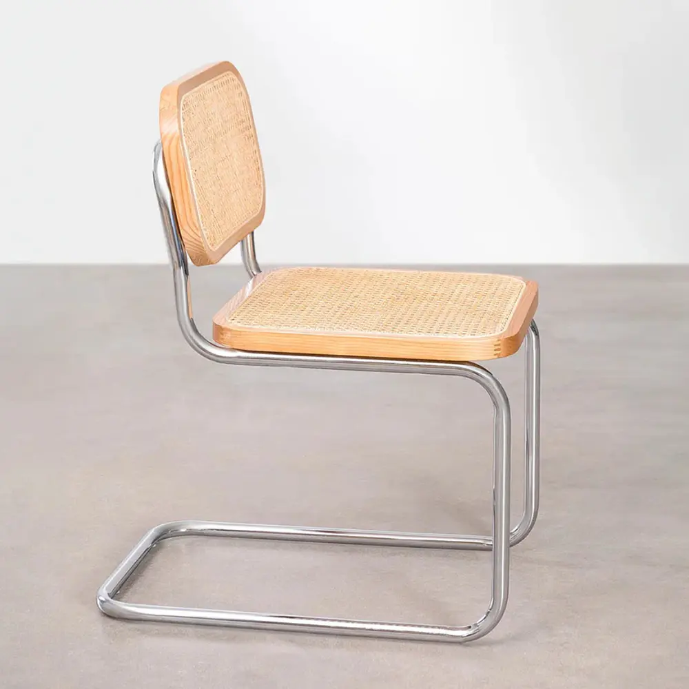 Juego de Comedor Mesa Extensible 2 en 1 (160x90cm a 200x90cm) + Sillas Breuer Top 8