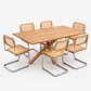 Mesa Ohmioh Rectangular + Sillas Breuer Top  - Miniatura 1