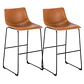 Taburete Heritage Ecocuero 64cm - Miniatura 1