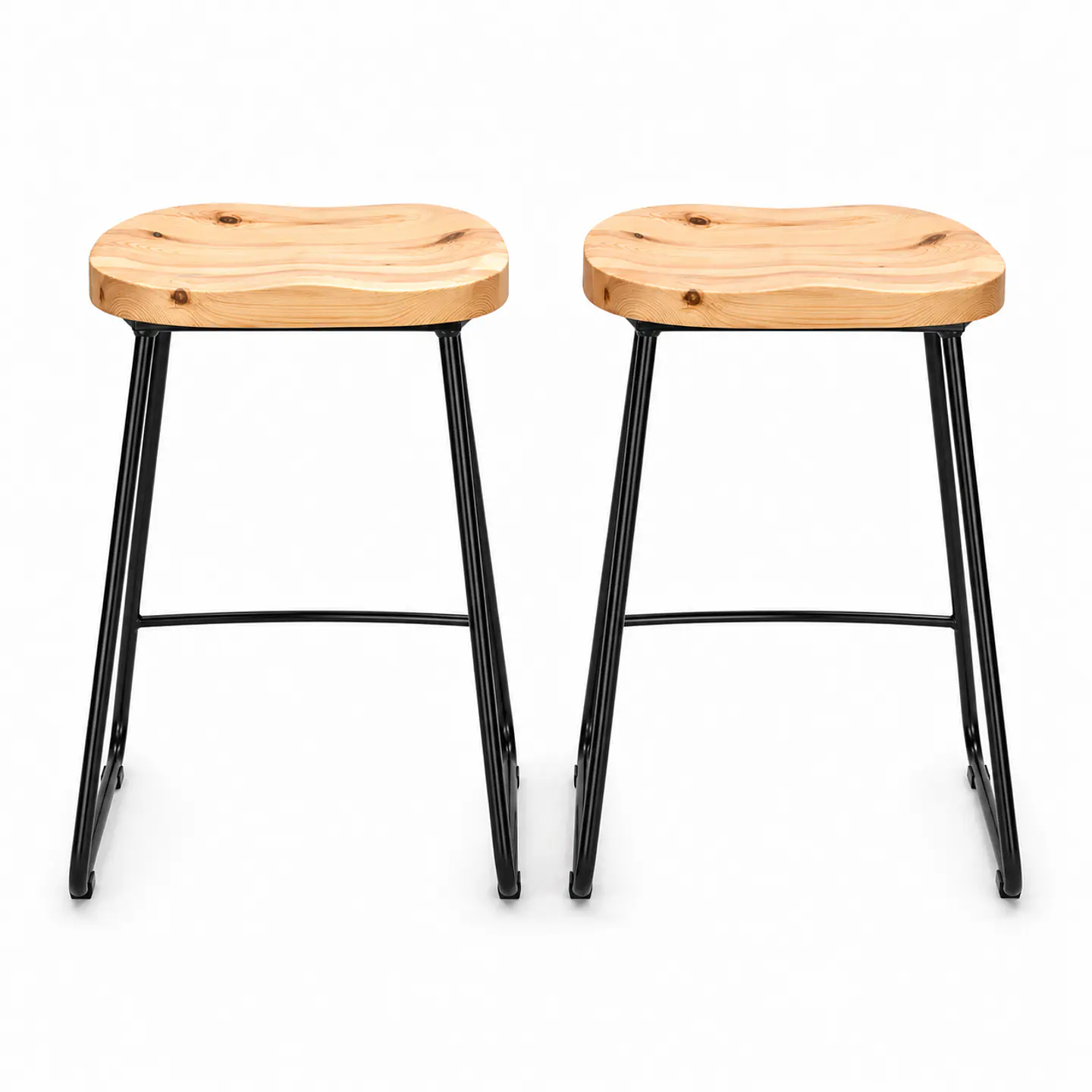 Taburete Stormio de Madera 66cm 2