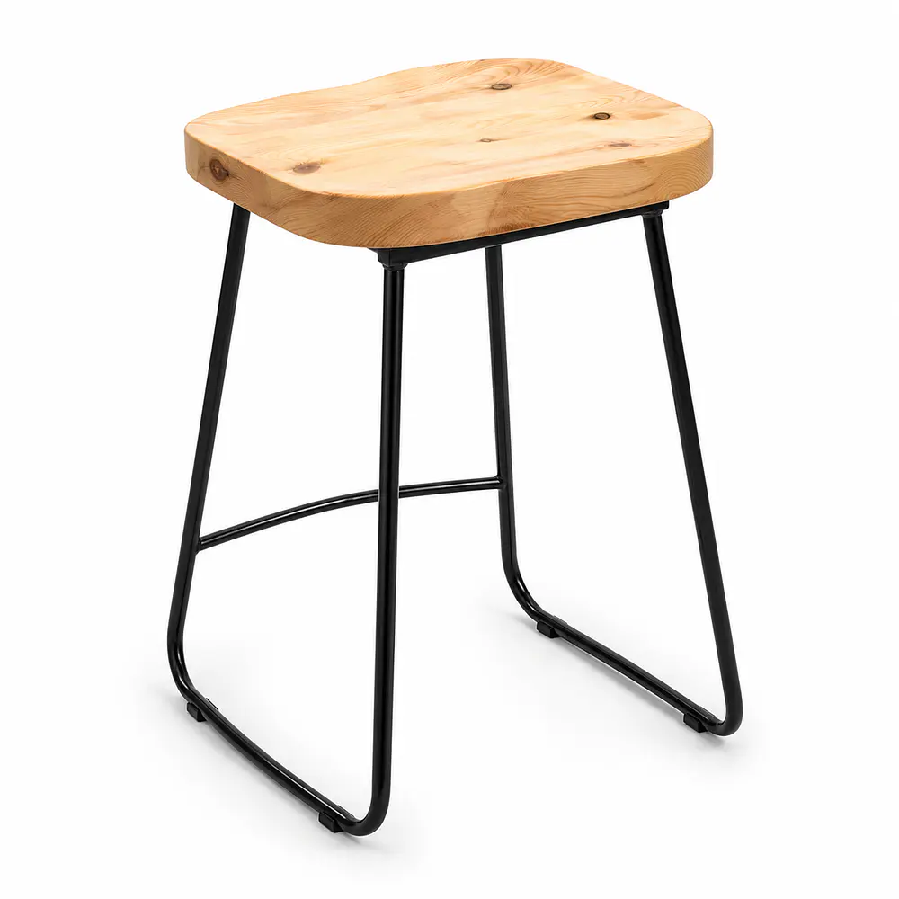 Taburete Stormio de Madera 66cm 1