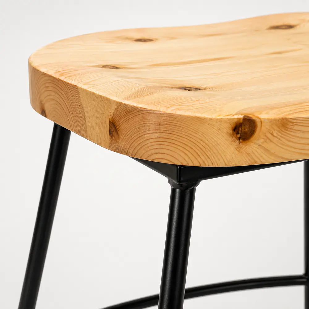 Taburete Stormio de Madera 66cm 5