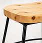 Taburete Stormio de Madera 66cm - Miniatura 5