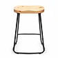 Taburete Stormio de Madera 66cm - Miniatura 6