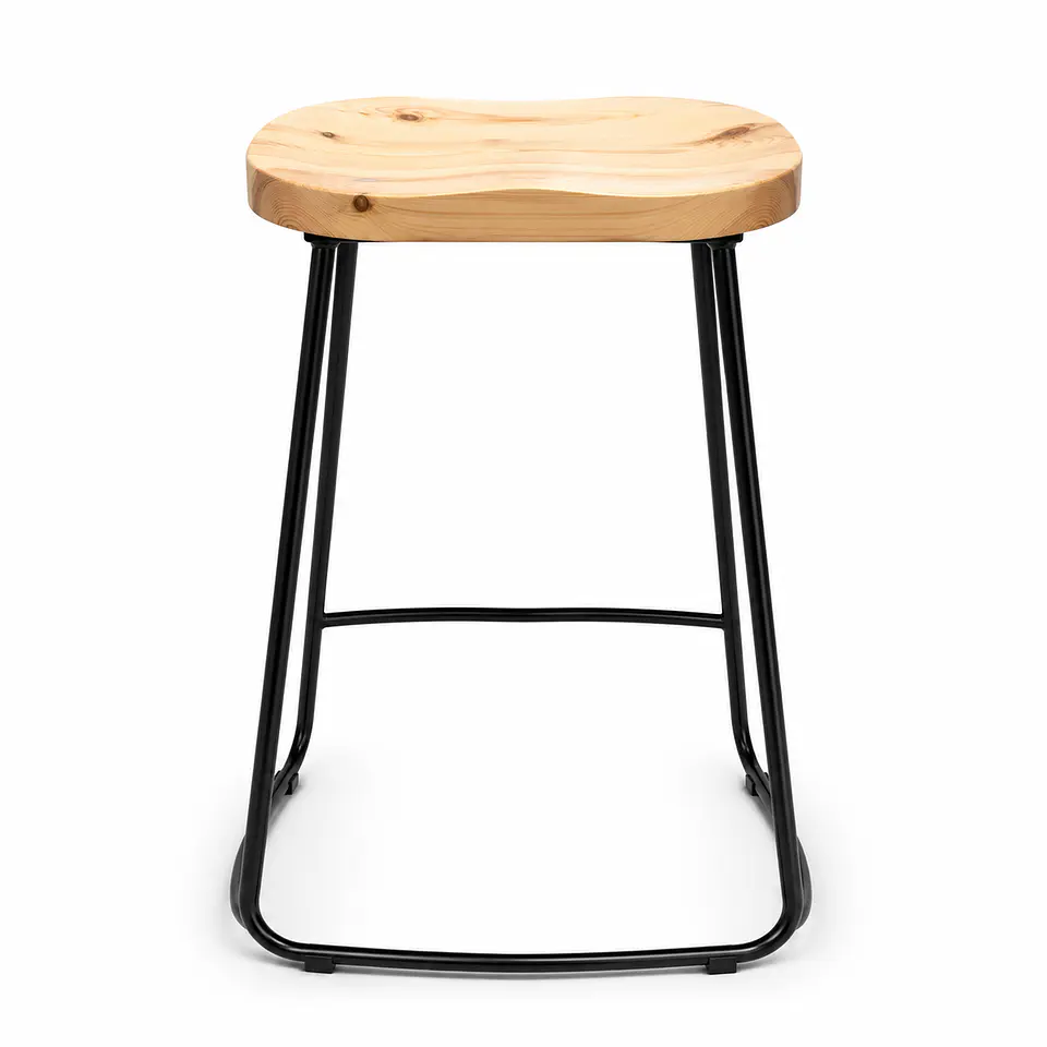 Taburete Stormio de Madera 66cm 6