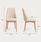 Silla Hera de Lino - Miniatura 13