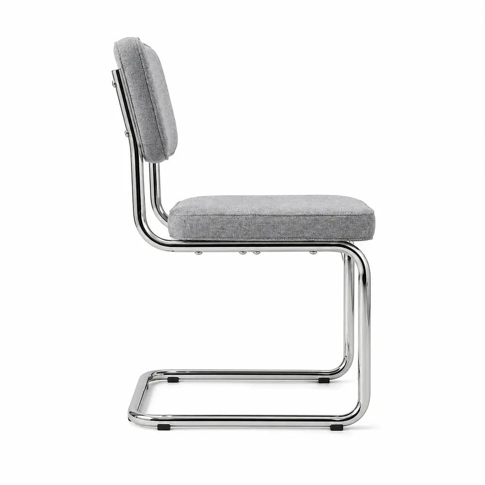 Silla Breuer Acolchada de Lino 3