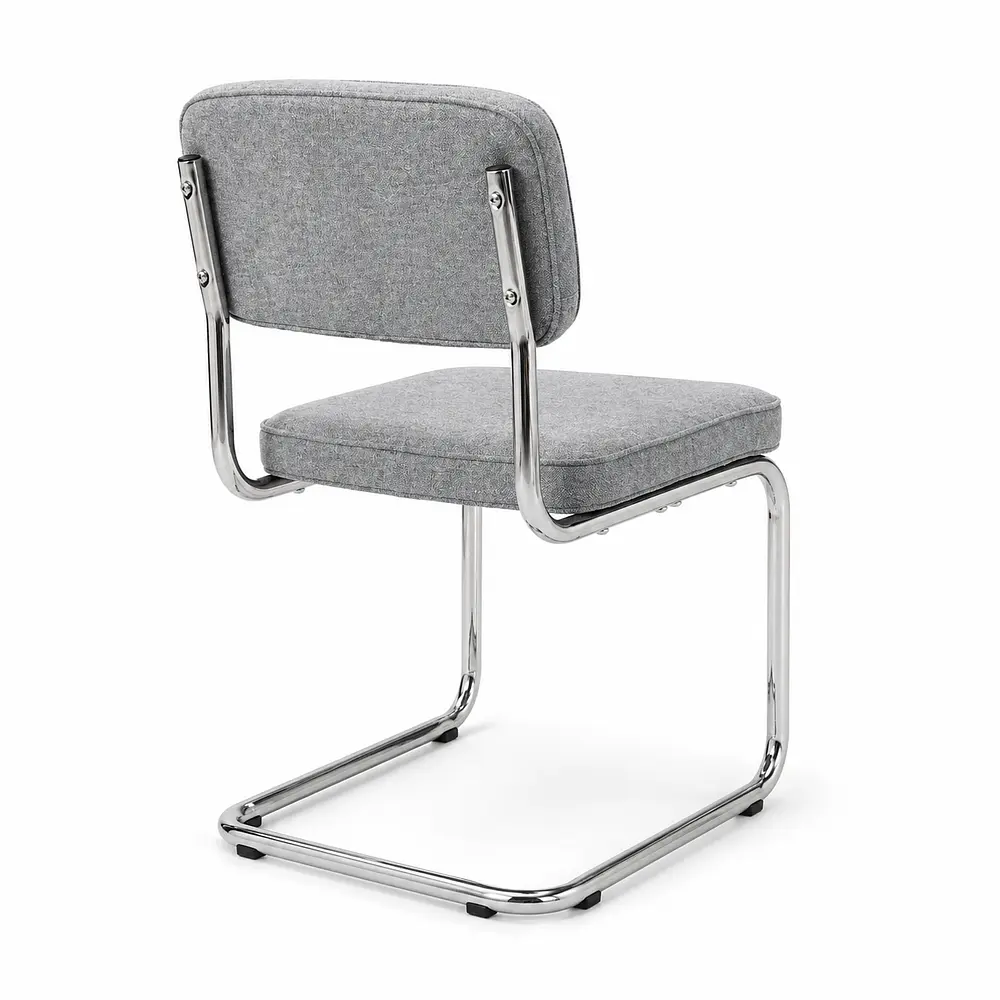 Silla Breuer Acolchada de Lino 4