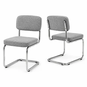 Silla Breuer Acolchada de Lino