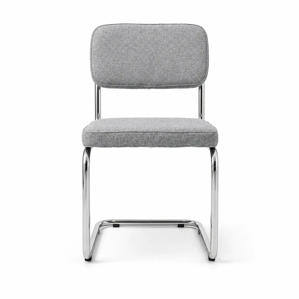 Silla Breuer Acolchada de Lino 1