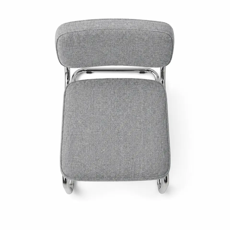 Silla Breuer Acolchada de Lino 6