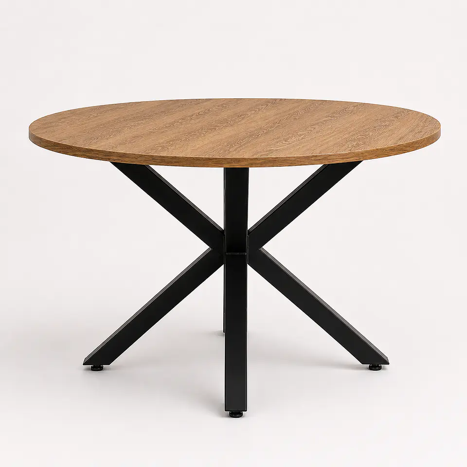 Mesa Redonda de Madera Ohmioh 100cm & 120cm 2