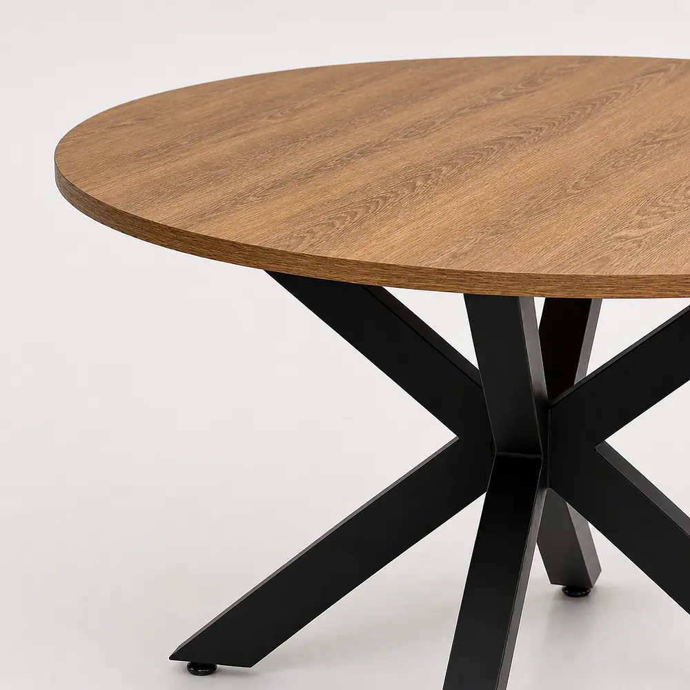 Mesa Redonda de Madera Ohmioh 100cm & 120cm 4