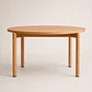 Mesa Atlas Redonda de Madera 100cm - Miniatura 4