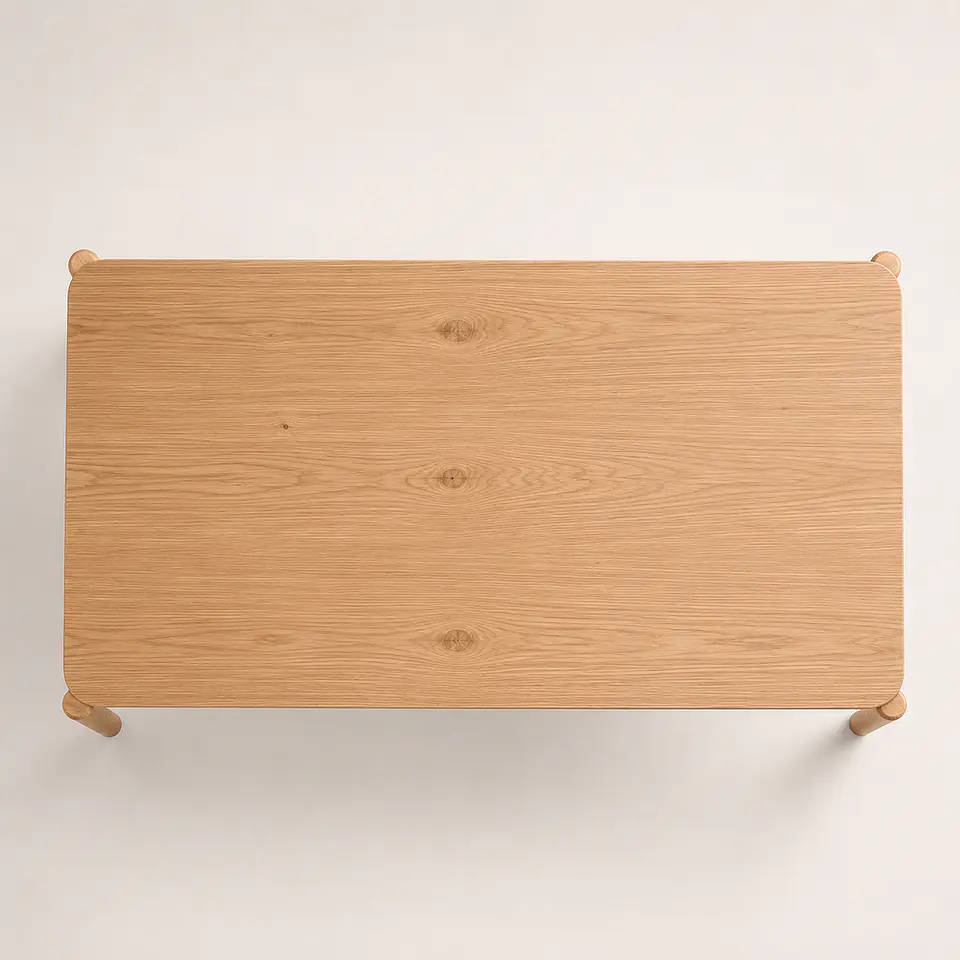 Mesa Atlas Rectangular de Madera 150x90cm 2