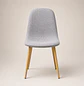 Silla Eames Lino Oak Gris - Miniatura 1