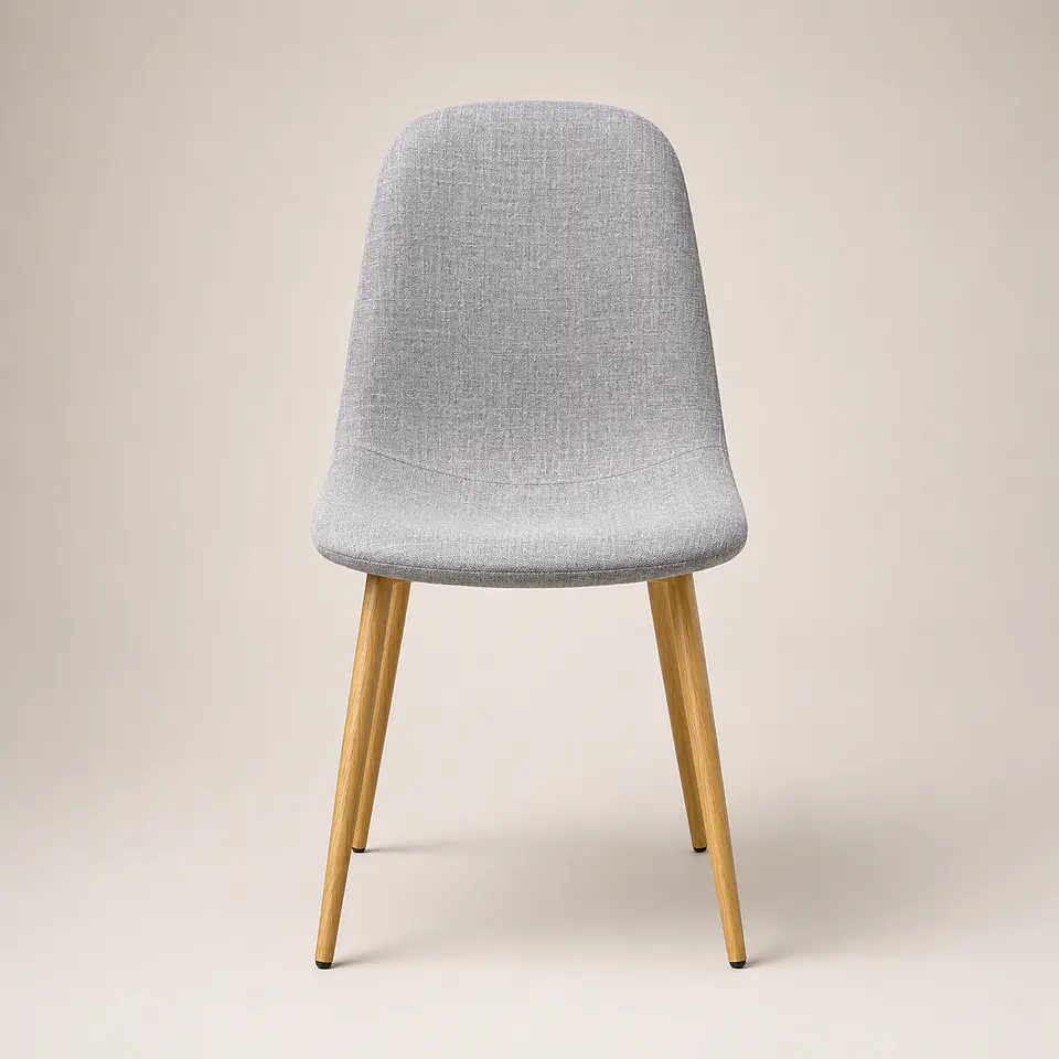 Silla Eames Lino Oak Gris 1