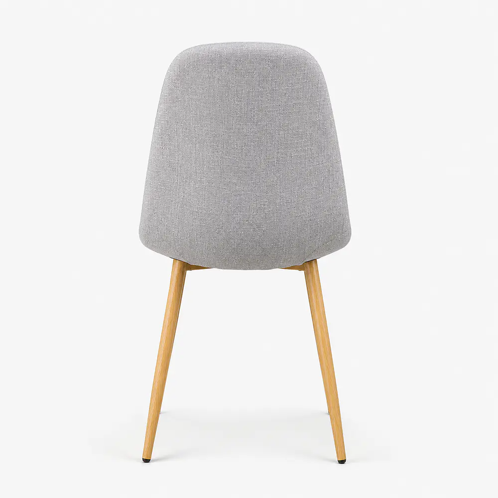 Silla Eames Lino Oak Gris 5