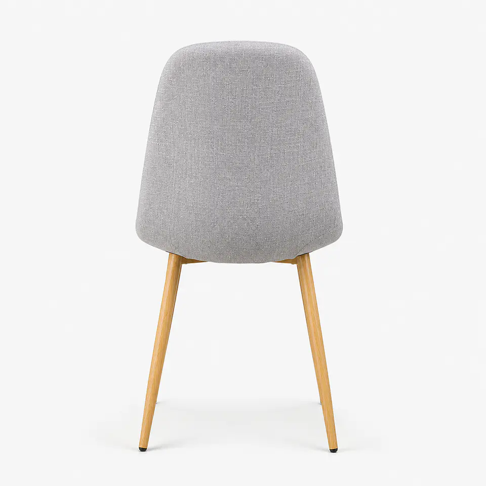 Silla Eames Lino Oak Gris 7